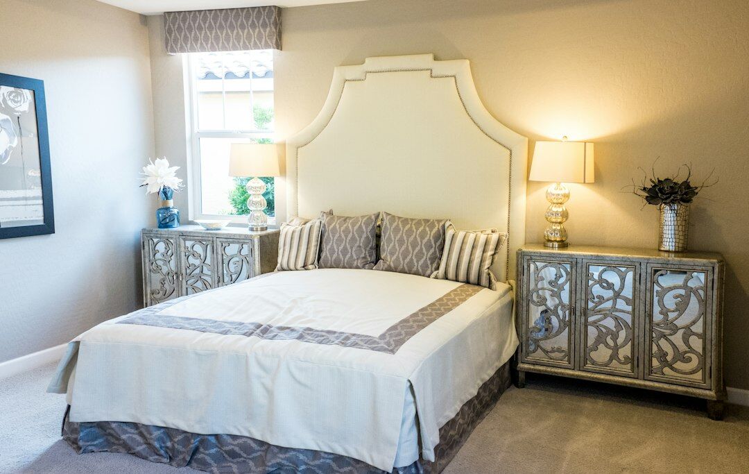 luxury celebrity bedroom
